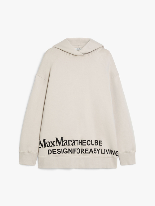 コットン ジャージー ロゴ スウェット 詳細画像 ベージュ 4