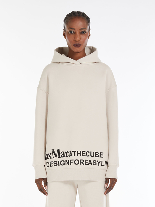 コットン ジャージー ロゴ スウェット 詳細画像 ベージュ 1