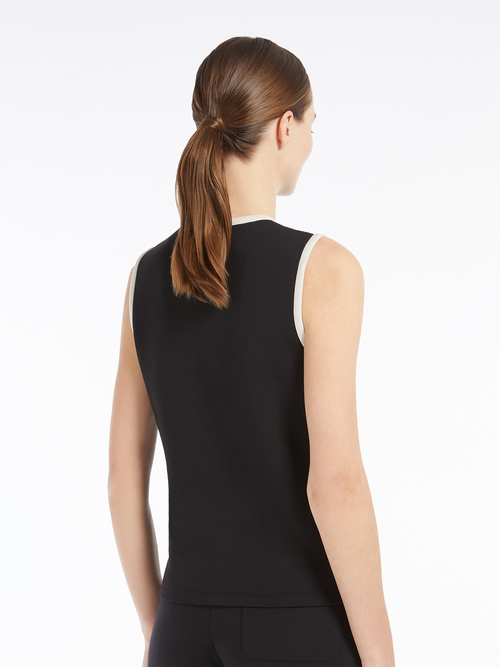 スキューバ ジャージー トップス 詳細画像 ブラック 2