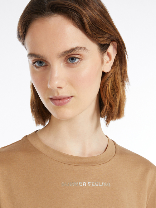 ピュア コットン ジャージー Tシャツ 詳細画像 ホワイト 8